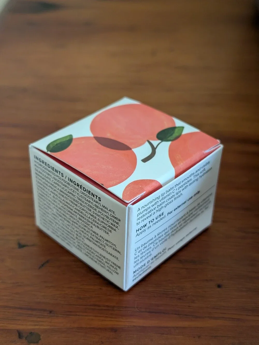 NIB Farmacy Lip Smoothie - Apple Lip Balm FULL SIZE